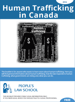 Cover of Human Trafficking in Canada