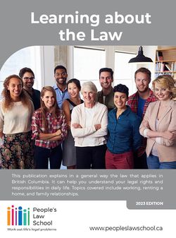 Cover of Learning about the Law Wikibook